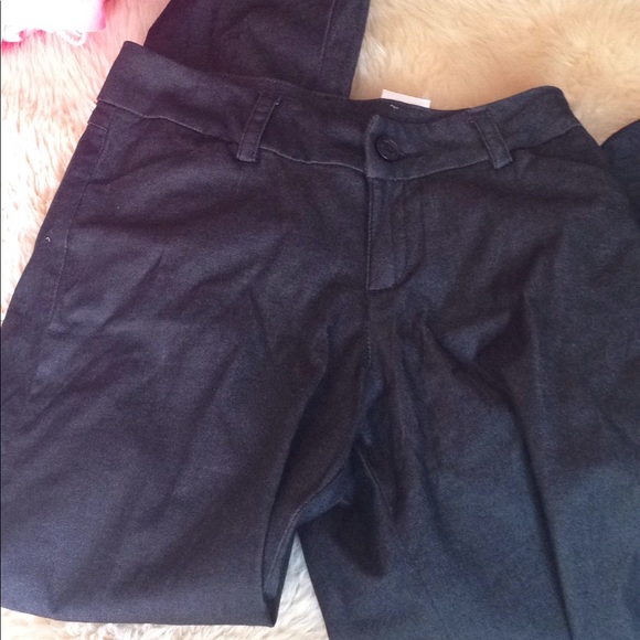 Black Curvy Fit Trousers - Picture 3 of 6